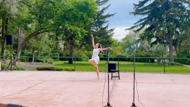 dancer at performance